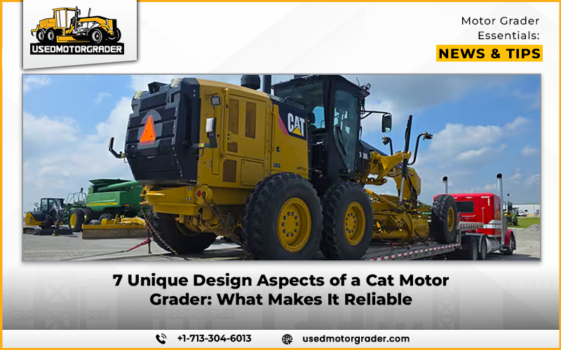 7 Unique Design Aspects of a Cat Motor Grader: What Makes It Reliable