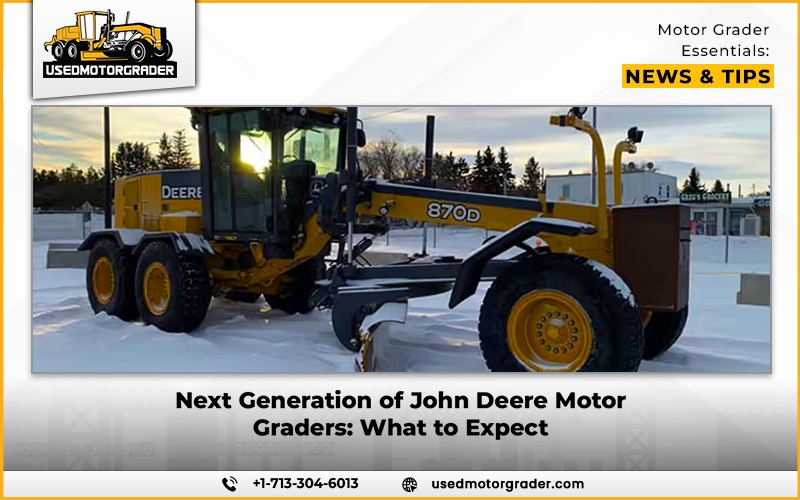 Next Generation of John Deere Motor Graders: What to Expect
