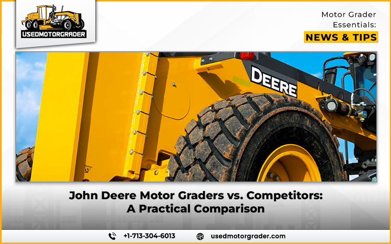 John Deere Motor Graders vs. Competitors: A Practical Comparison