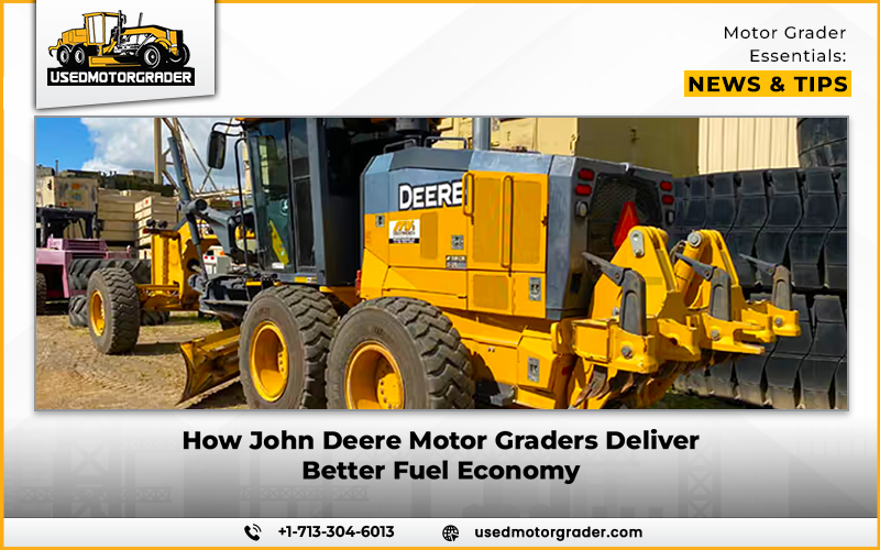 How John Deere Motor Graders Deliver Better Fuel Economy