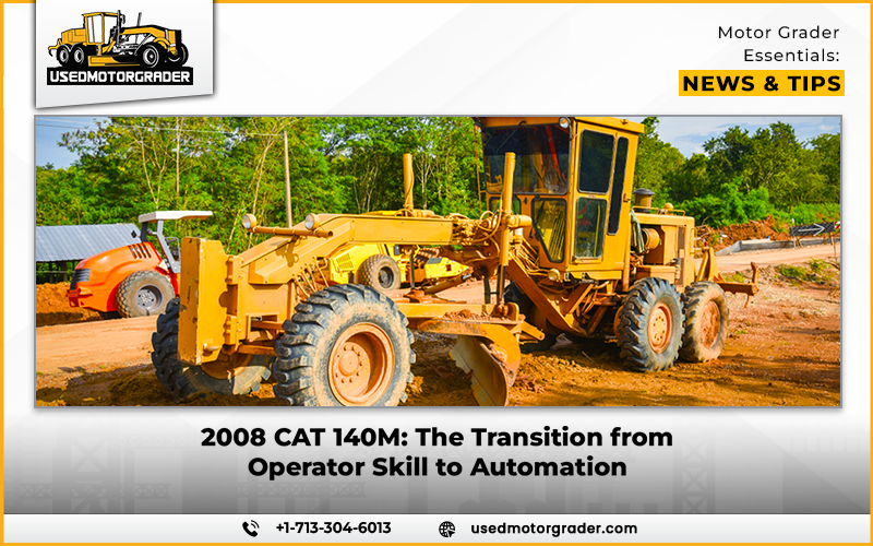 2008 CAT 140M: The Transition from Operator Skill to Automation