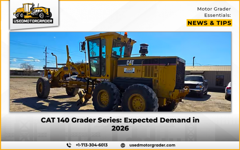 CAT 140 Grader Series: Expected Demand in 2026 - Heavy Machinery Market ...