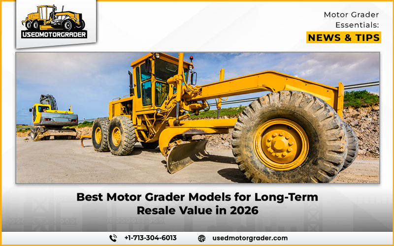 Best Motor Grader Models for Long‑Term Resale Value in 2026