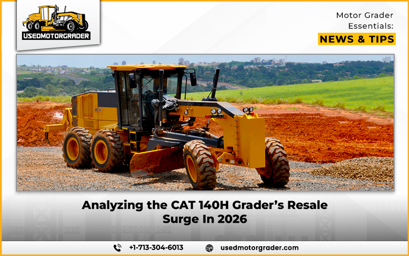 Analyzing the CAT 140H Grader’s Resale Surge In 2026