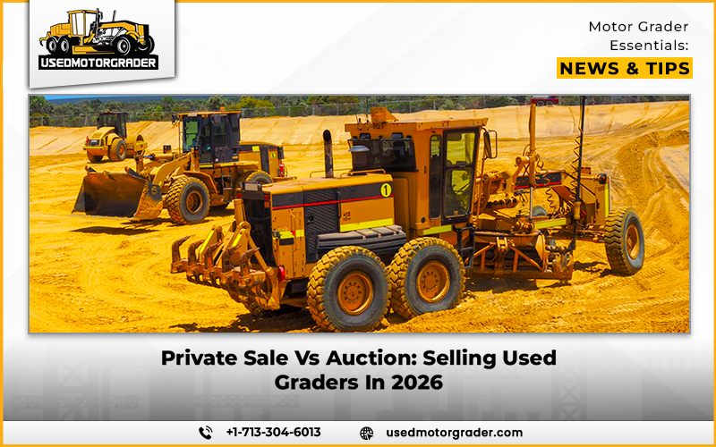 Private Sale vs Auction: Selling Used Graders in 2026