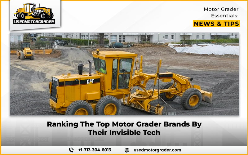 Ranking The Top Motor Grader Brands By Their Invisible Tech