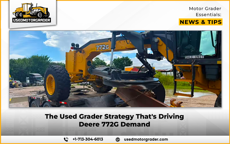 The Used Grader Strategy That’s Driving Deere 772G Demand