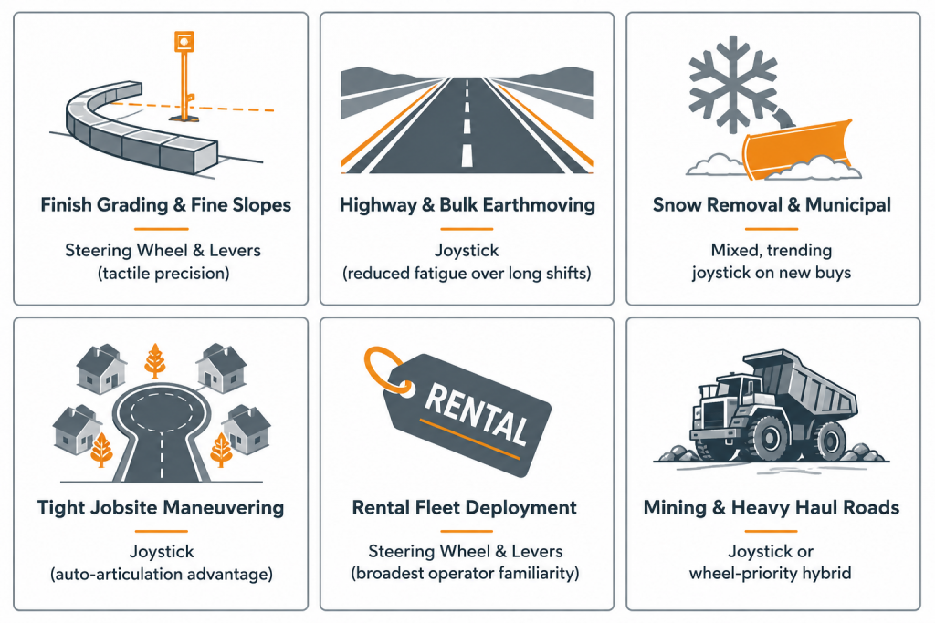 Control Style Wins Applications and Jobsites