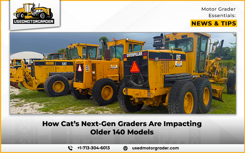 How Cat’s Next-Gen Graders Are Impacting Older 140 Models