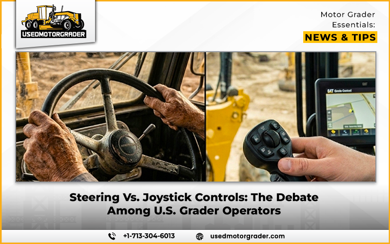 Steering Vs. Joystick Controls: The Debate Among U.S. Grader Operators