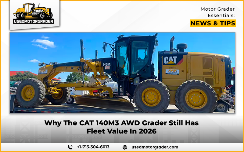Why The CAT 140M3 AWD Grader Still Has Fleet Value In 2026