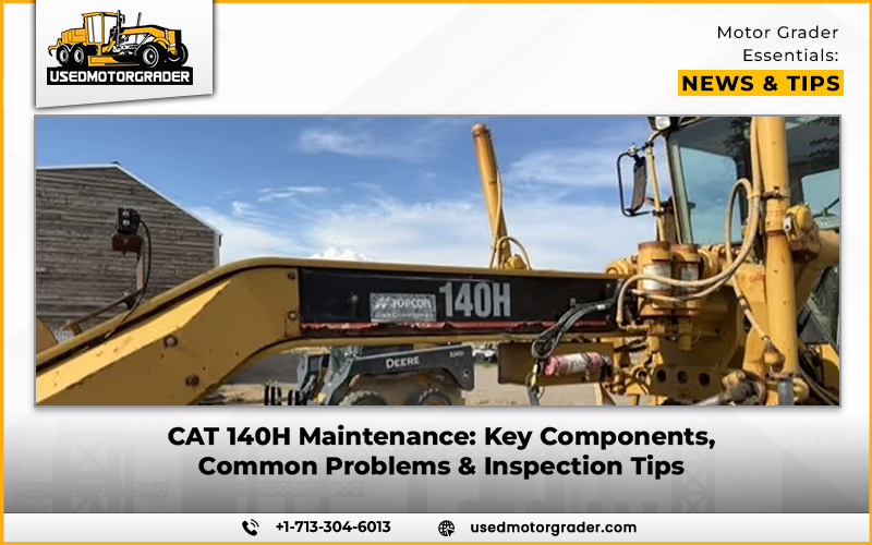 CAT 140H Maintenance: Key Components, Common Problems & Inspection Tips